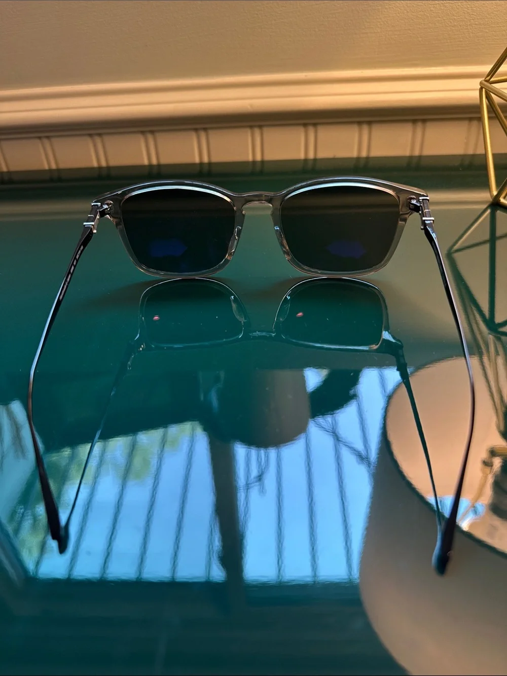 Robert Marc RMNYC 5048 Sunglasses — Silver Frame with Gray Lenses